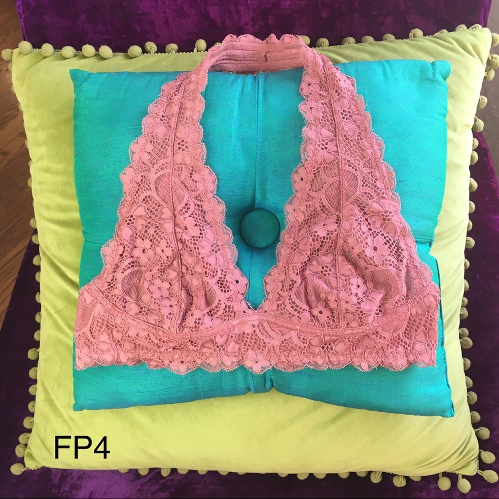 Free People Galloon Halter in peach